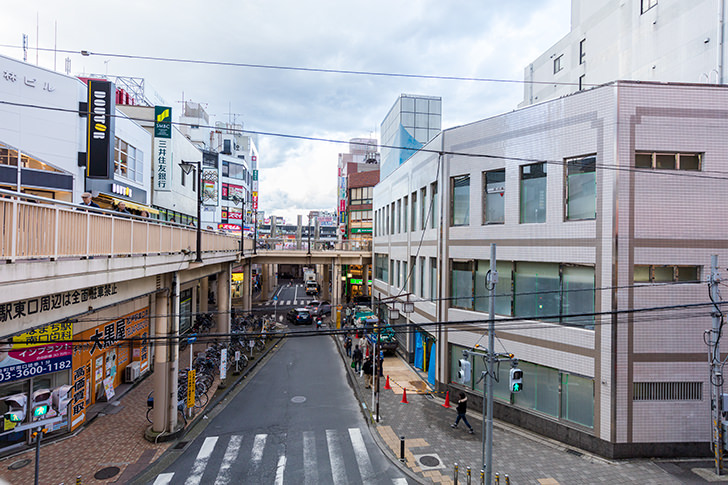 松戸駅前の写真